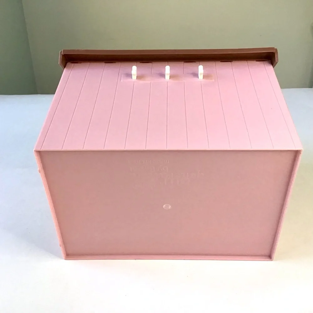 Our Generation Puppy Dog House Pink Brown Accessory for 18” Dolls by Battat OG